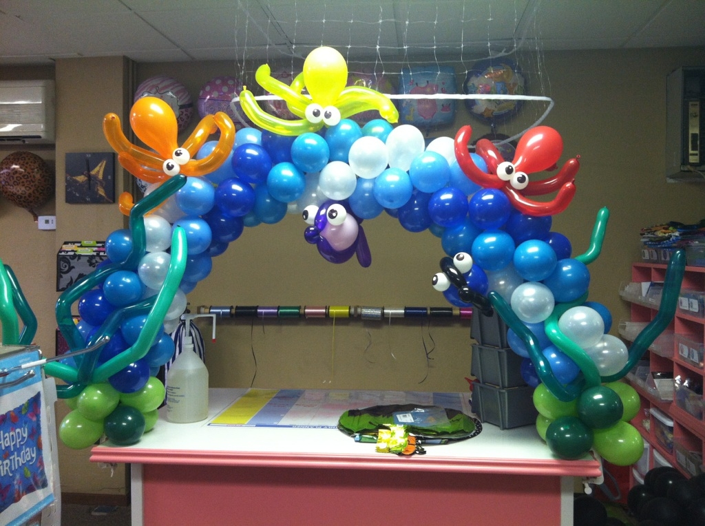 Under Sea Themed 6' - 8' Table Arch